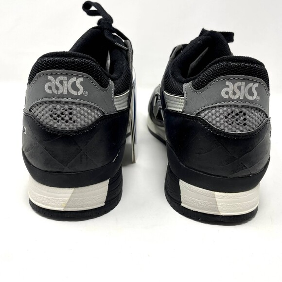 Asics Gel Lyte 3 Black Ice Mens 11.5 Gray Silver Running Sneakers HN538 1193 NEW main image 6